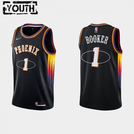 Maglia NBA Phoenix Suns Devin Booker 1 Nike 2021-22 City Edition Swingman - Bambino